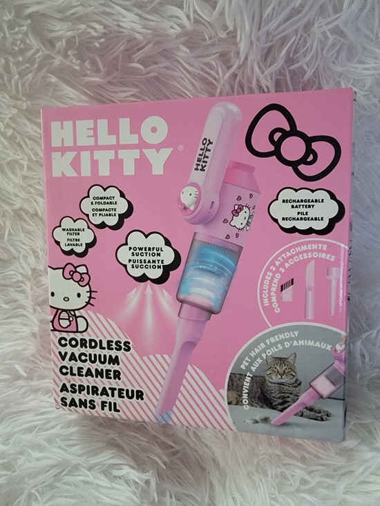 Hello Kitty Other - 🆕️🎀 Hello Kitty Pink Cordless Vacuum Cleaner 💖 Cute For Vanity Or Office Desk